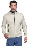 Schöffel Fleecejacke Mountain Hoody Style Blaueis MNS (mit Kapuze, warm, schnelltrocknend) beige Herren