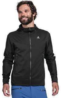 Schöffel Fleece Jacket Mountain Hoody Style Blaueis MNS (warm, quick-drying) black men's