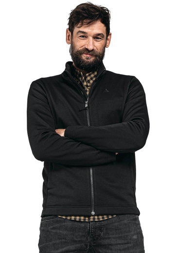 Schöffel Fleecejacke Pelham (hohe Atmungsaktivität) schwarz Herren