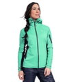 Schöffel Fleece Jacket Rotbach Hoody (Hood, 2-way stretch, quick-drying, breathable) mint green Women