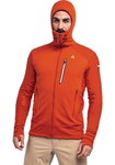 Schöffel Fleece Jacket Rotbach Hoody (Hood, robust, elastic) orange Men