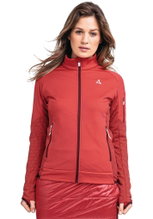 Schöffel Fleecejacke Schruns (hoher Feuchtigkeitstransport) rot Damen