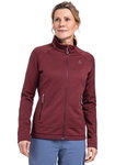 Schöffel Fleecejacke Steinach (hoher Feuchtigkeitstransport) weinrot Damen