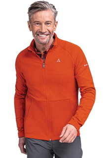Schöffel Fleecejacke Toreck (Stehkragen, atmungsaktiv, elastisch) orange Herren