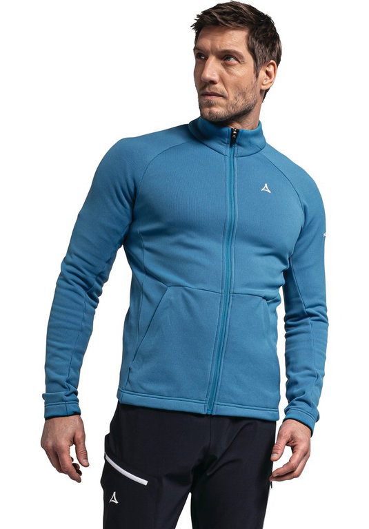 Schöffel Fleece Jacket Toreck (stand-up collar, breathable, elastic) light blue Men