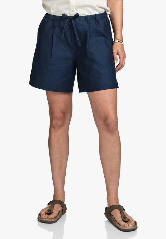 Schöffel Freizeithose Bilbao Short (hoher Tragekomfort) kurz navyblau Damen