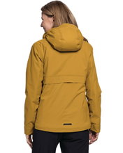Schöffel All-Season Jacket Bellagio L (2.5-layer, waterproof, high breathability) gold/yellow ladies