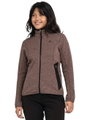 Schöffel Fleecejacke Hiking Circ Style Yew (warm, hoher Feuchtigkeitstransport) dunkelrosa Damen