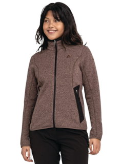 Schöffel Fleecejacke Hiking Circ Style Yew (warm, hoher Feuchtigkeitstransport) dunkelrosa Damen