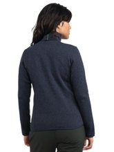 Schöffel Fleecejacke Hiking Circ Style Yew (warm, hoher Feuchtigkeitstransport) navyblau Damen