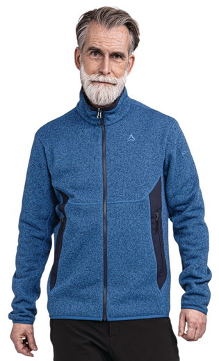 Schöffel Fleecejacke Hiking Circ Style Yew (warm, schnelltrocknend) blau Herren