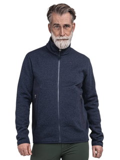 Schöffel Fleece Jacket Hiking Circ Style Yew (warm, quick-drying) navy blue men's