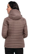 Schöffel Winter Down Jacket Hiking Down Style Cascata (windproof, warming thanks to down filling) plum violet ladies