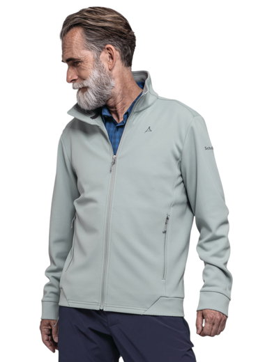 Schöffel Fleecejacke Hiking Fleece Style Uriezzo MNS (warm, schnelltrocknend) grau Herren