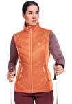 Schöffel Hybrid-Weste Hybrid Stams Vest (strapazierfähig, atmungsaktiv) orange Damen