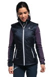 Schöffel Hybrid-Weste Hybrid Stams Vest (strapazierfähig, atmungsaktiv) navyblau Damen