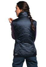 Schöffel Hybrid-Weste Hybrid Stams Vest (strapazierfähig, atmungsaktiv) navyblau Damen
