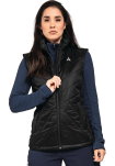 Schöffel Hybrid-Weste Hybrid Stams Vest (strapazierfähig, atmungsaktiv) schwarz Damen