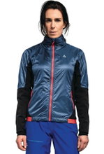 Schöffel Hybridjacke Cima Mede (optimalen Tragekomfort, wasserabweisend) dunkelblau/schwarz Damen