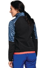 Schöffel Hybridjacke Cima Mede (optimalen Tragekomfort, wasserabweisend) dunkelblau/schwarz Damen