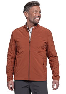 Schöffel Insulation Jacket Bozen (4-Way Stretch, Windproof) Red/Brown Men's