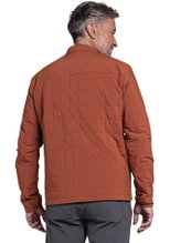 Schöffel Isolationsjacke Bozen (4-Wege-Stretch, winddicht) rot/braun Herren