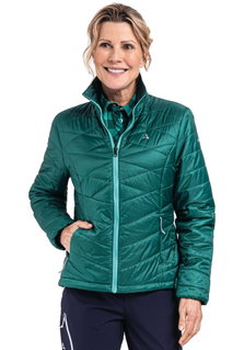 Schöffel Isolationsjacke ZipIn Seewand (wasserabweisend, winddicht) grün Damen