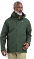 Schöffel Wanderjacke Hiking 3in1 Style Okere Jacket (2-Lagen VENTURI) dunkelgrün Herren