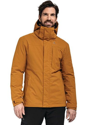 Schöffel Winter-Wanderjacke Insulated Bastianisee (wasserdicht, atmungsaktiv) orange Herren