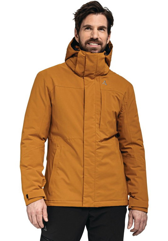 Schöffel Winter-Wanderjacke Insulated Bastianisee (wasserdicht, atmungsaktiv) orange Herren