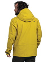 Schöffel Skijacke Mountain Style Milagle (wasserdicht, 3-Lagen, hohe Atmungsaktivität) gelb Herren