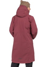 Schöffel Zimowy Parka Urban Insulated Coat Style Gregale WMS (wodoodporny, oddychający) bordowy Damski