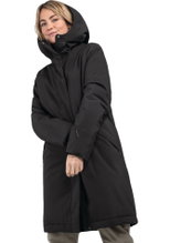 Schöffel Winter Parka Urban Insulated Coat Style Gregale (waterproof, breathable) black Ladies