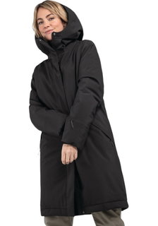 Schöffel Winter Parka Urban Insulated Coat Style Gregale (waterproof, breathable) black Ladies