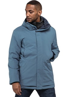 Schöffel Winter-Parka Urban Insulated Style Crivat Parka (wasserdicht, 2-Wege-Stretch) blau Herren