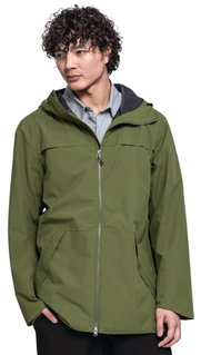 Schöffel Regenjacke Urban Parka Style Bohorok MNS (wasserdicht, atmungsaktiv) grün Herren