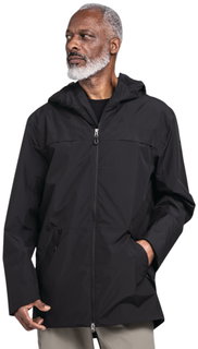 Schöffel Regenjacke Urban Parka Style Bohorok MNS (wasserdicht, atmungsaktiv) schwarz Herren