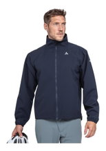 Schöffel Fahrrad-Regenjacke Bike Lurbek MNS (wasserdicht, 2.5 Lagen, leicht) dunkelblau Herren