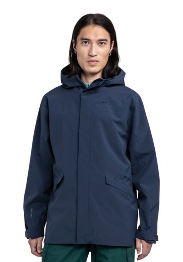 Schöffel Regenjacke CIRC Style Smue (wasserdicht, 2-Wege-Stretch) dunkelblau Herren