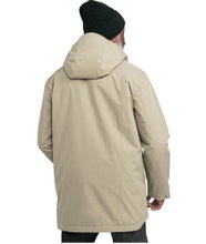 Schöffel Übergangs-Regenjacke Urban Insulated Parka Malkay (wasserdicht, atmungsaktiv) beige Herren