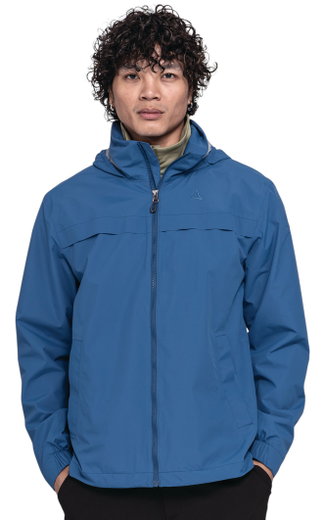 Schöffel Regenjacke Urban Jacket Style Bohorok MNS (wasserdicht, atmungsaktiv) blau Herren