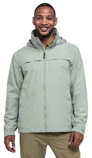 Schöffel Regenjacke Urban Jacket Style Bohorok MNS (wasserdicht, atmungsaktiv) grau Herren