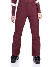 Schöffel Winter-Skihose Weissach Pant (4-Wege-Stretch, wasserdicht, hoher Tragekomfort) weinrot Damen