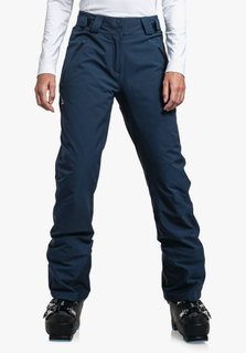 Schöffel Winter-Skihose Weissach Pant (4-Wege-Stretch, wasserdicht, hoher Tragekomfort) dunkelblau Damen