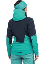 Schöffel Skijacke Kals (Softshelljacke, 3-Lagen Gore-Tex, winddicht) grün Damen