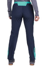 Schöffel Softshell-Wanderhose Rinnen Pant (hohe Atmungsaktivität, elastischer Bund) lang grün Damen