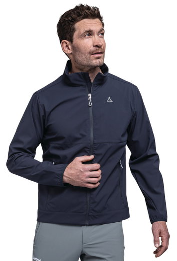 Schöffel Softshelljacke Style Mirusha MNS (wasserabweisend, atmungsaktiv) navyblau Herren