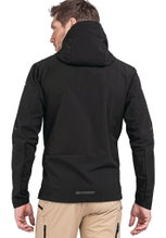 Schöffel Skijacke Kals (Softshelljacke, 3-Lagen Gore-Tex, winddicht) schwarz Herren
