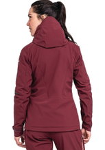 Schöffel Softshelljacke Matrei (hohe Atmungsaktivität) weinrot Damen