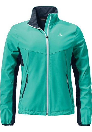 Schöffel Softshelljacke Rinnen (atmungsaktiv, elastisch) grün Damen